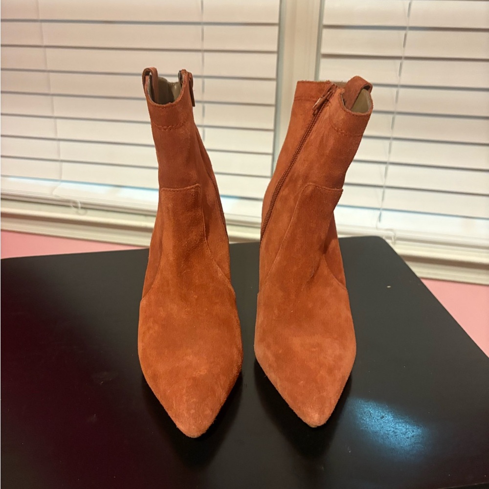 Kensie Girl Terracotta Heeled Boots